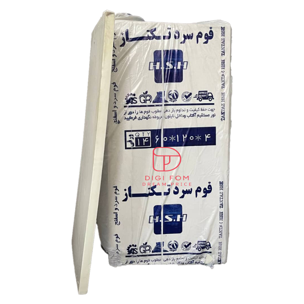 فوم سرد 60x120x4 تکتاز
