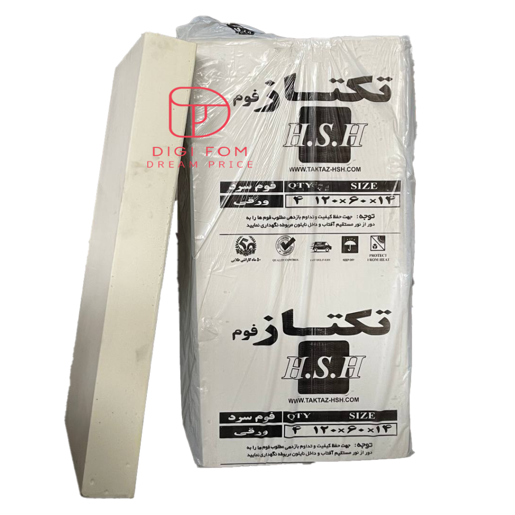 فوم سرد 60x120x14 تکتاز