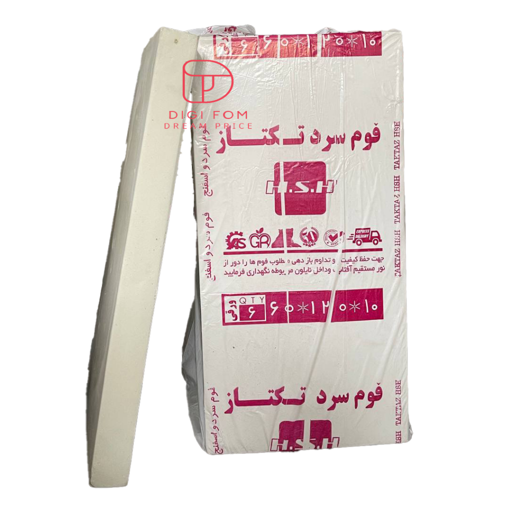 فوم سرد 60x120x10 تکتاز