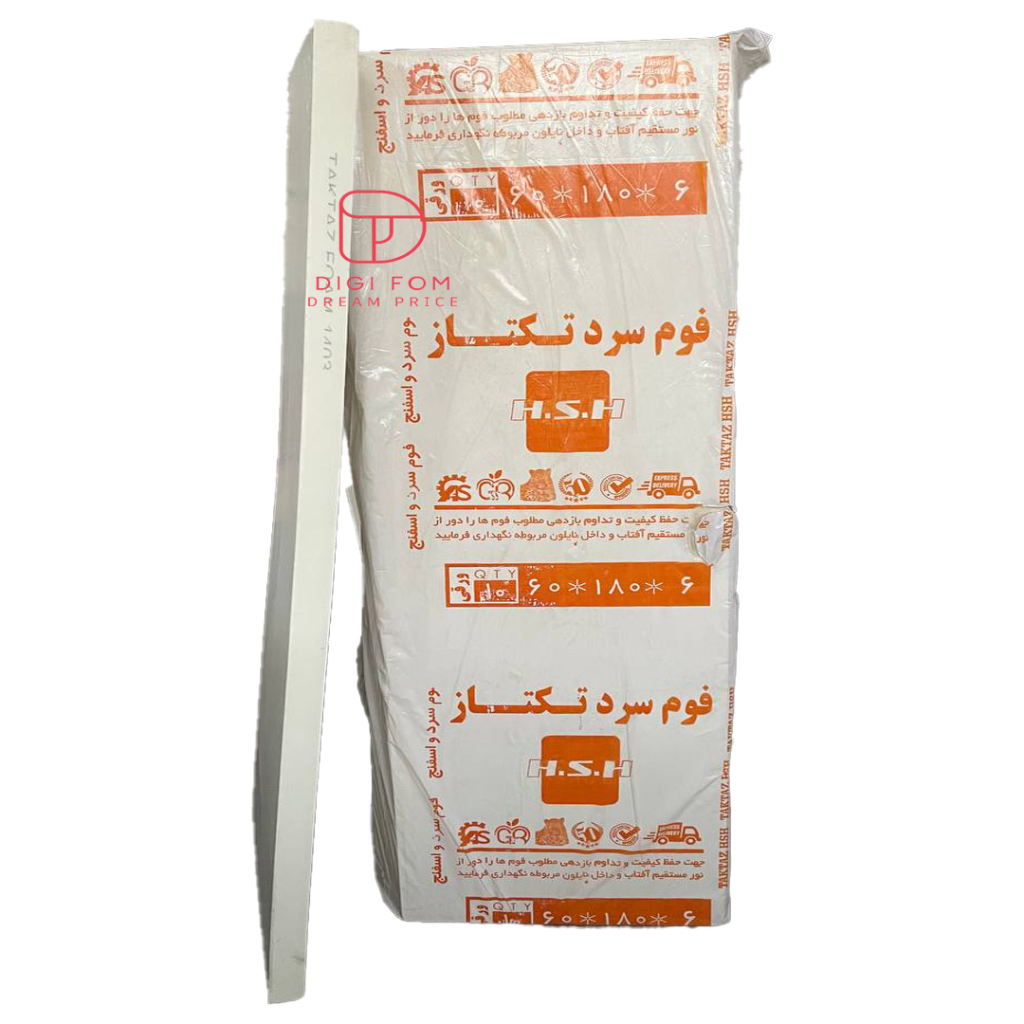 فوم سرد 60x180x6 تکتاز