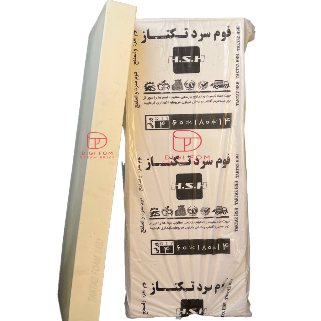 فوم سرد 60x180x14 تکتاز