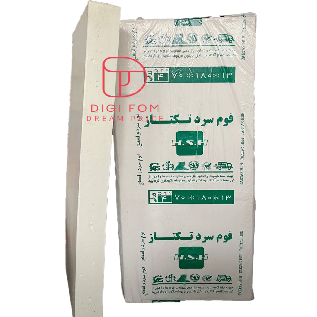 فوم سرد 70x180x13 تکتاز