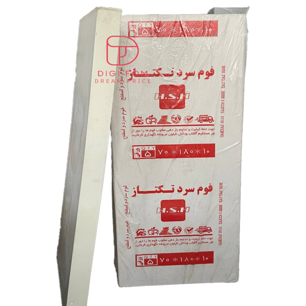 فوم سرد 70x180x10 تکتاز