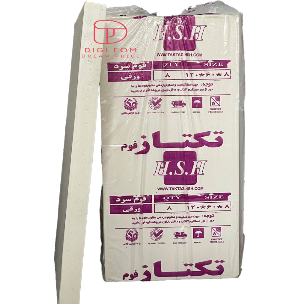 فوم سرد 60x120x8 تکتاز