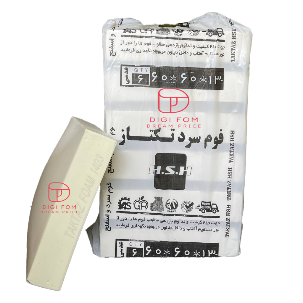فوم سرد 60x60x13 تکتاز